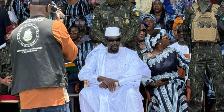 Fête du 8 mars: le Président Doumbouya aux côtés des femmes